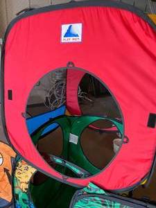 lot 83 image: Play Hut Pop up Tents and Tunnels
