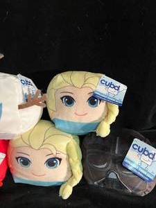 lot 89 image: NEW Lot of 8 CUBD Stuffed Characters