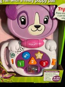 lot 102 image: NEW LeapFrog My Talking Lap Pup