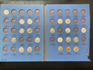 Roosevelt Silver Dimes in Holder