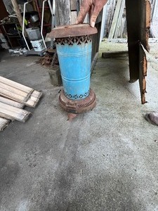 old kerosene stove