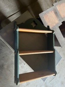 Green Knick Knack Shelf