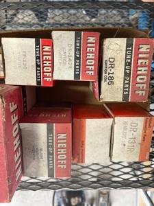 Box of new Niehoff parts