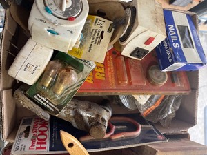 2 Flats of car parts