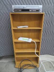 lot 57 image: MAGNAVOX DVD, CD, VHS  STORAGE