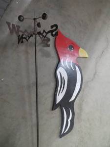 lot 90 image: WEATHER VANE  YARD ART