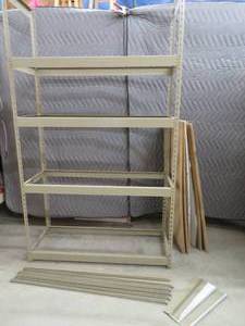 lot 101 image: HEAVY DUTY METAL 7 SHELF