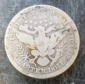 1898 US BARBER QUARTER