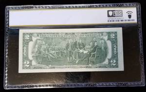 1976 US $2 FEDERAL RESERVE NOTE VF35 PCGS CERTIFIED