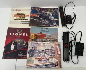 Group Of Lionel Train Catalogs And Lionel Switches With Controlers