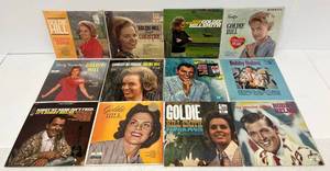 Group Of Misc. LP Albums Including Goldie Hill And More