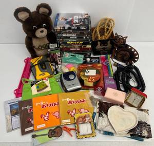 Group Of Misc. Items Including AmFm Cassette Sports GPX Radio And More