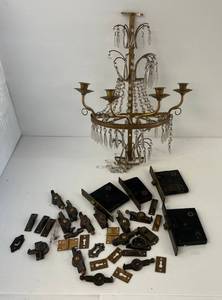Group Of Antique Door Hardware And More
