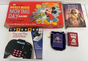 Group Of Misc. Games Including Tarot Cards And More