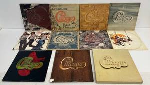 Group Of Vintage LPs Including Chicago And More
