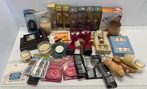 Large Group Of Misc. Fragrance Diffusers, Beauty Supplies And More