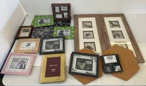 Large Group Of Misc. Picture Frames