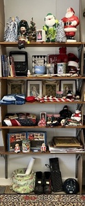 6 Shelves Full Of Misc. Vintage Items (Shelf Not Included)