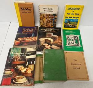 Group Of Vintage Cookbooks