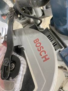 lot 8 image: Bosch CM10G 10 Dual-Bevel Glide Miter Saw