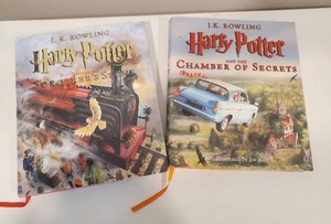 Two Hard Cover Harry Potter Books