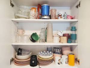Contents of Kitchen Cabinets