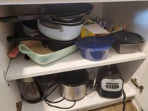 Contents of Kitchen Cabinets