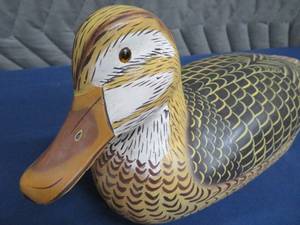 WOODEN DUCK DECOY