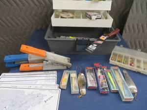 LG FENWICK TACKLE BOX FULL