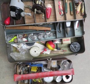 FISHING TACKLE AND REELS