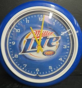 MILLER LITE CLOCK