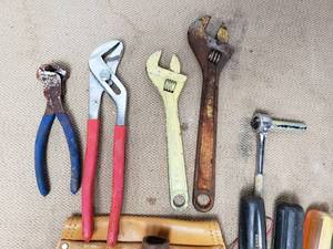 Tool Belt Pouch with Tools