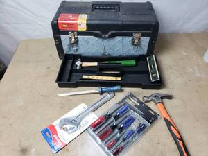 Tool Box with Tools