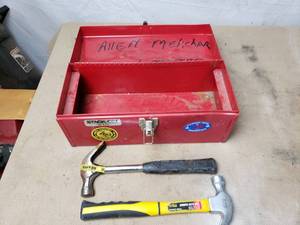 Tool Box with Hammers