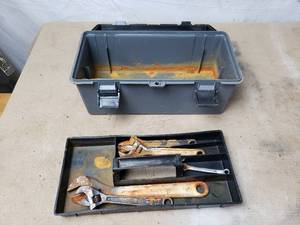 Tool Box with Wrenches