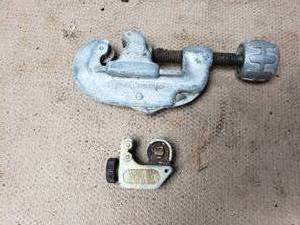 Two RIDGID Tubing Cutters, No. 15 and Model 103