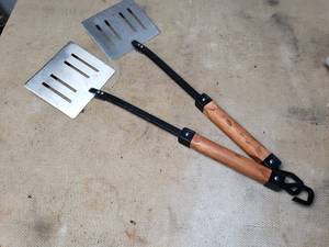 2 Large Grill Spatulas