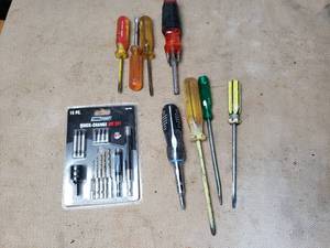 Screw Drivers, Bit Set