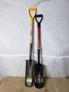 Lot of 2 Drain Spades