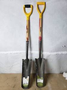 Lot of 2 Drain Spades