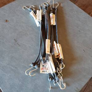 Lot of 12 24 Rubber Tiedowns