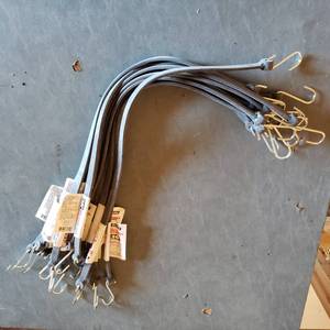 Lot of 12 36 Rubber Tiedowns