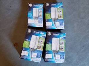 Lot of 4 Packages of Reveal LED Bulbs