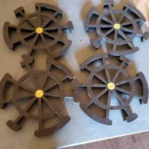 Lot of 4, Ice Hole Grates