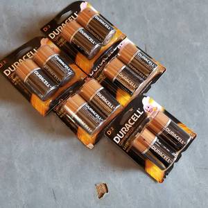 5 Packages of D Cell Batteries