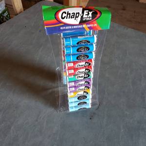 Retail Lot of Chap Ex Lip Balm