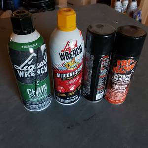 Liquid Wrench and Tri-Flow Lubes