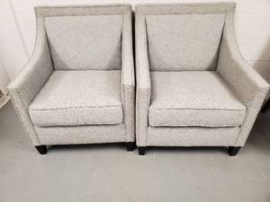 Pair of Upholstered Armchairs