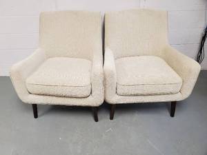 Pair of Upholstered Armchairs