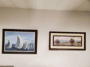 Pair of Framed Art